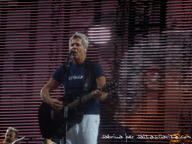 007 - Claudio Baglioni al sound check